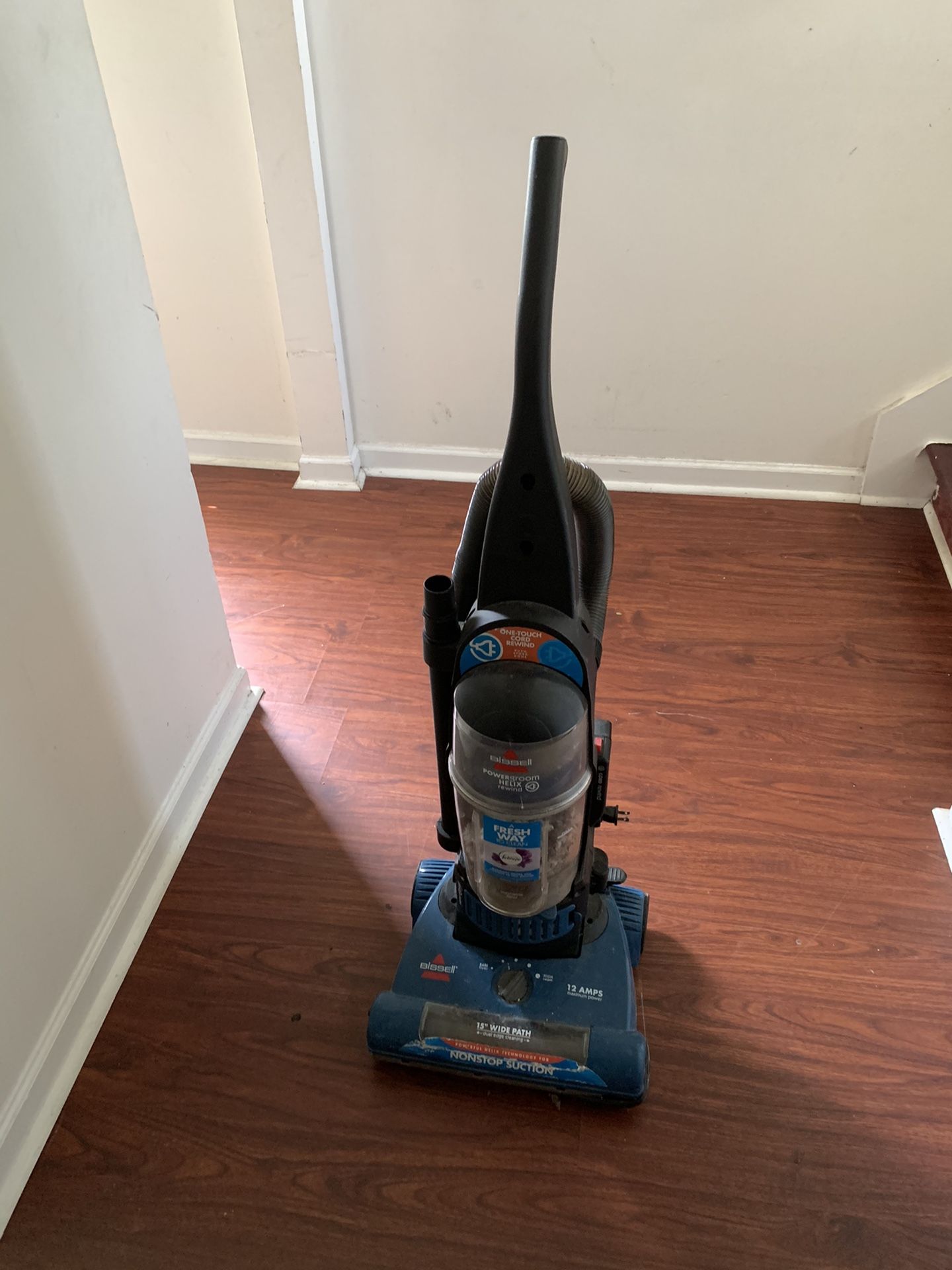 Bissel vacuum good for cleaning services large size