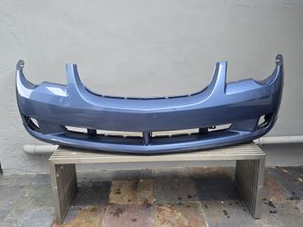 NICE !  2004-2008 CHRYSLER CROSSFIRE FRONT BUMPER COVER IN BLUE WITH INNER BUMPER SUPPORT
