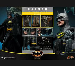 1/6 hot toys 1989 Batman deluxe MMS693