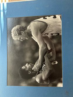 Larry Bird and Julius Erving Photo