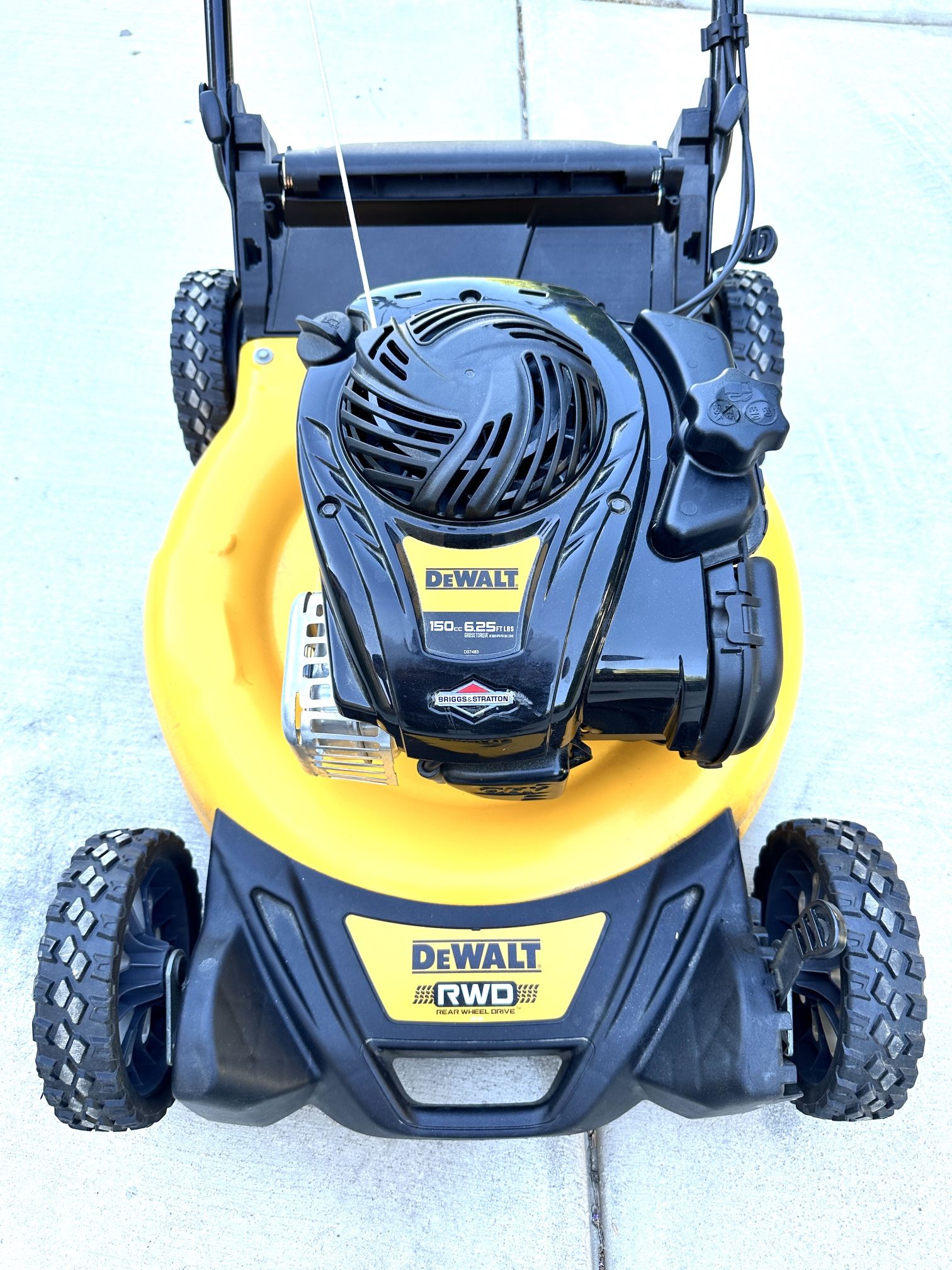 DEWALT 21 150cc Briggs and Stratton 625ex Engine Rear