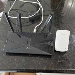 Wifi Router + Extender 