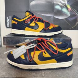 Off white Nike Dunk Michigan size 8.5