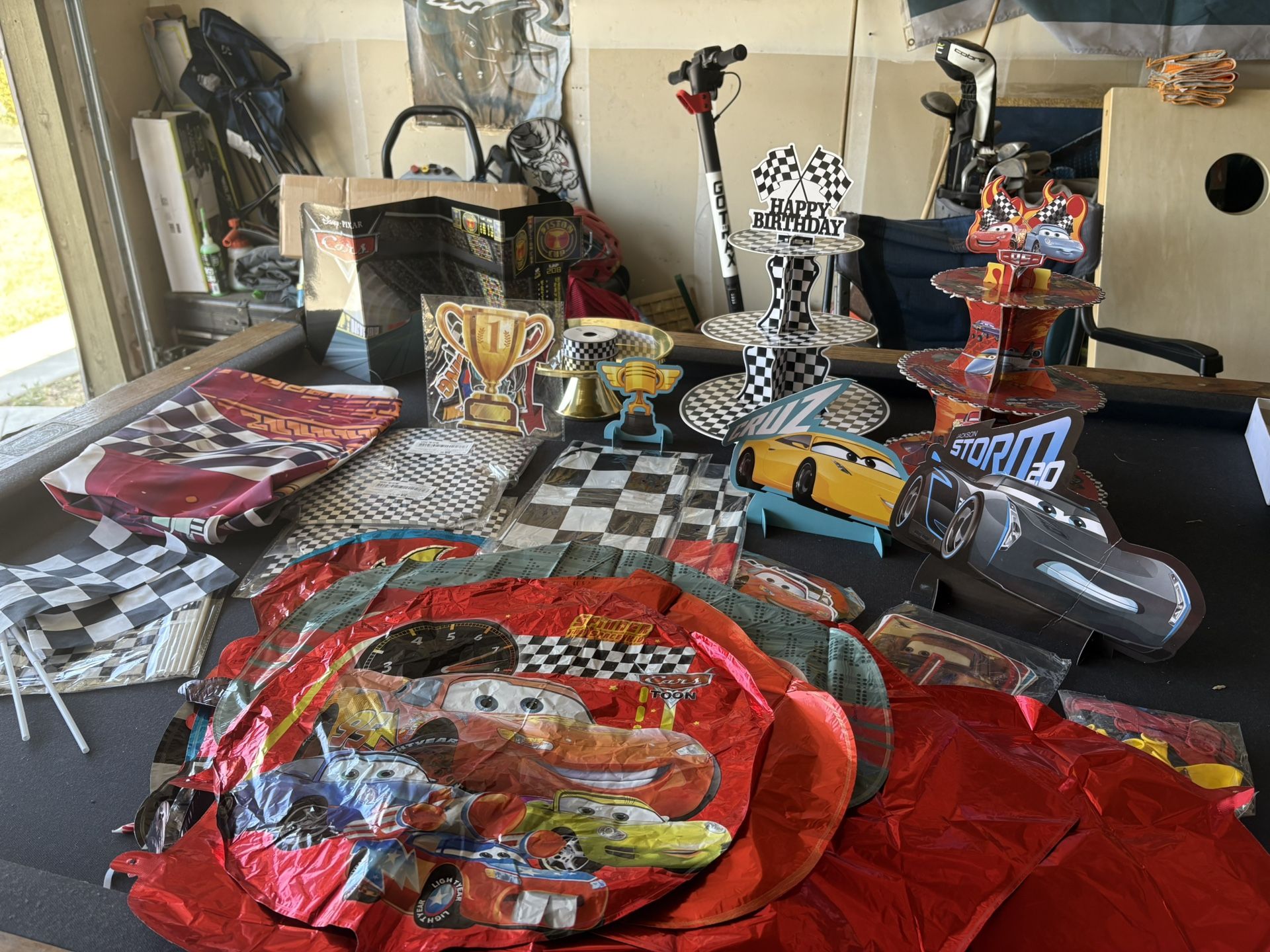 Cars Birthday Decorations