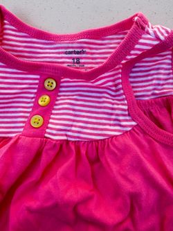 Vestido para bebé talla 18 meses $5