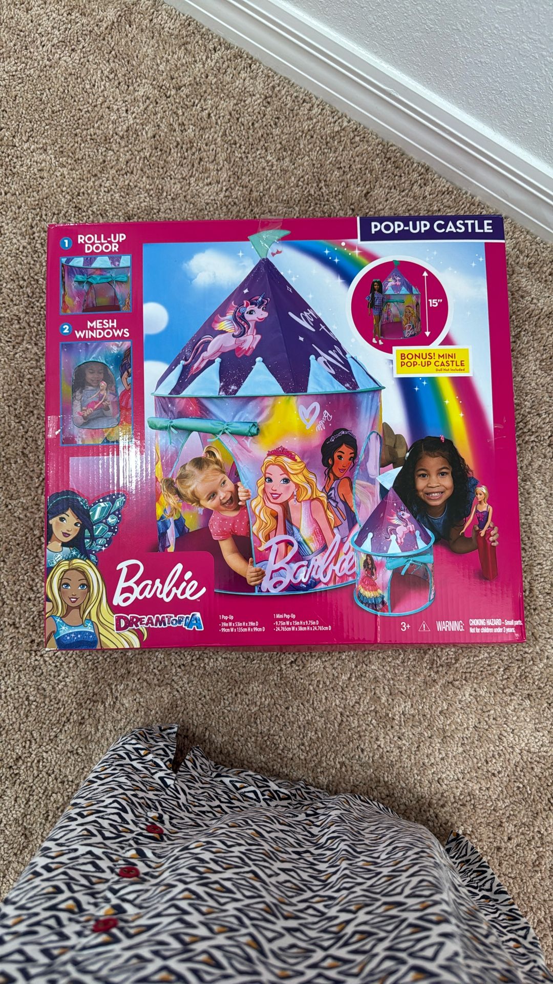Barbie Pop up Castle