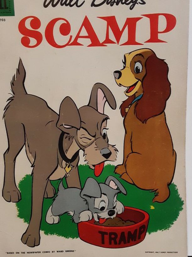 1956 Walt Disney's "Scamp" Comic Book