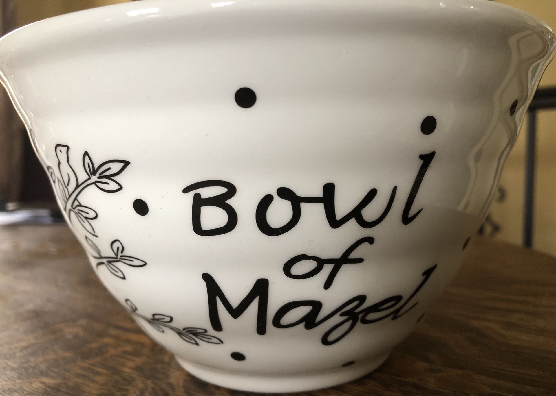 Bowl of Mazel. Versatile Judaica even for pets