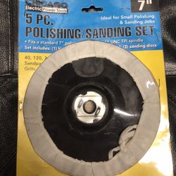 7 Inch Sander Polisher Kit 