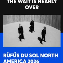 Rufus du Sol - 08/12/26
