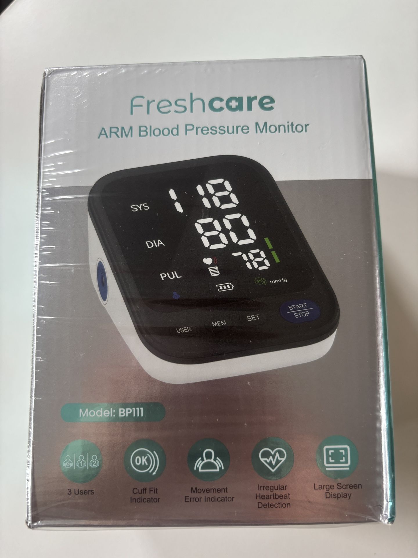 ARM Blood Pressure Monitor 