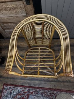 Beautiful rattan chair