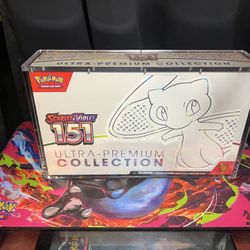  Pokemon 151 Scarlet & Violet UPC acrylic magnet case.