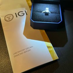3k Lab Grown Diamond Ring 