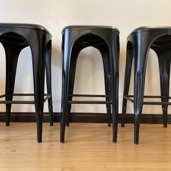 Restoration Hardware RH Backless Bar Stool