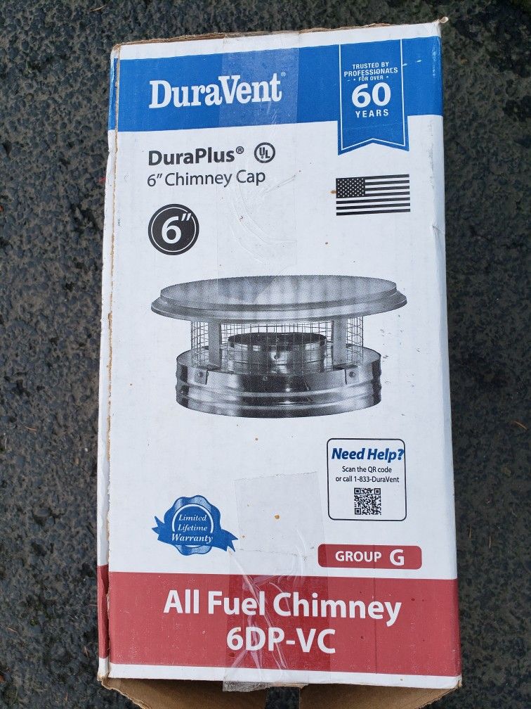 Dura Vent Dura Plus 6" Chimney Cap