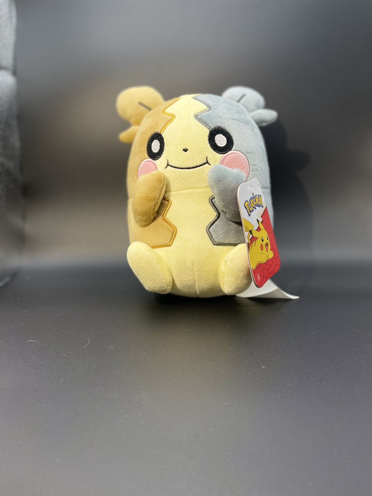 Pokemon Morpeko Full Belly Mode Plush Jazwares Stuffed Animal NWT