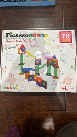 Picasso Tiles 70 Pieces ( Magnetic Tiles)