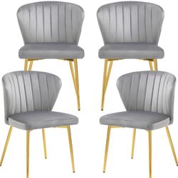 set of 4 new dining chairs