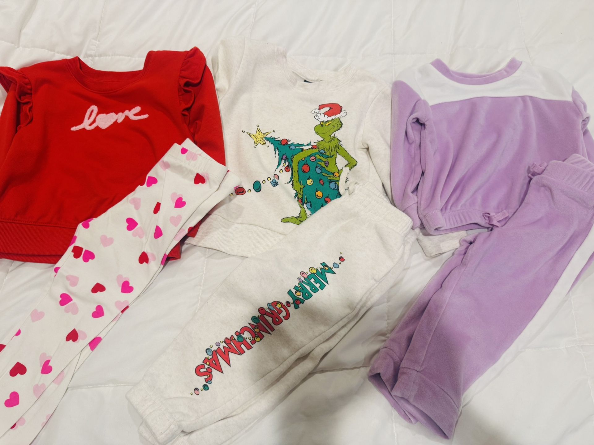 Girls jogger sets