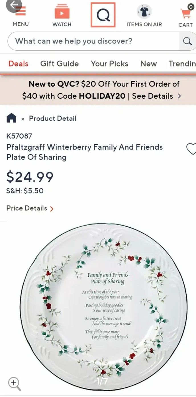 Winterberry 'Family and Friends Plate of Sharing' Platter....... CHECK OUT MY PAGE FOR MORE ITEMS