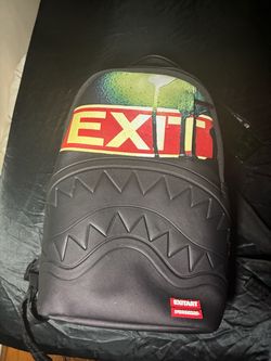 Sprayground x Exit Art Shark Backpack