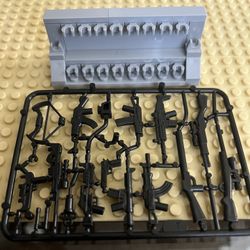 Lego Gun Rack 