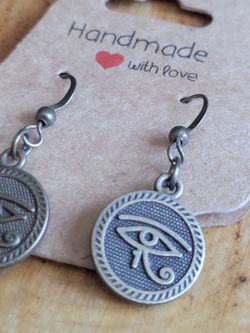 Bronze Eye of RA Ancient Egyptian Symbol