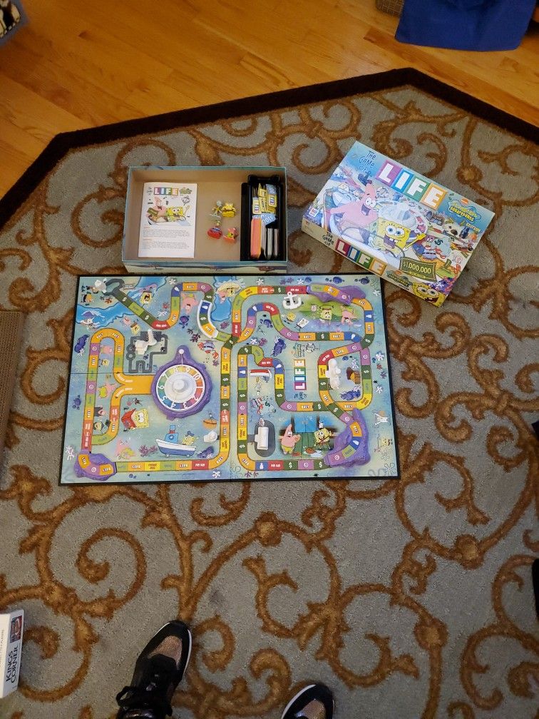 The Game Of LIFE SpongeBob SquarePants Edition