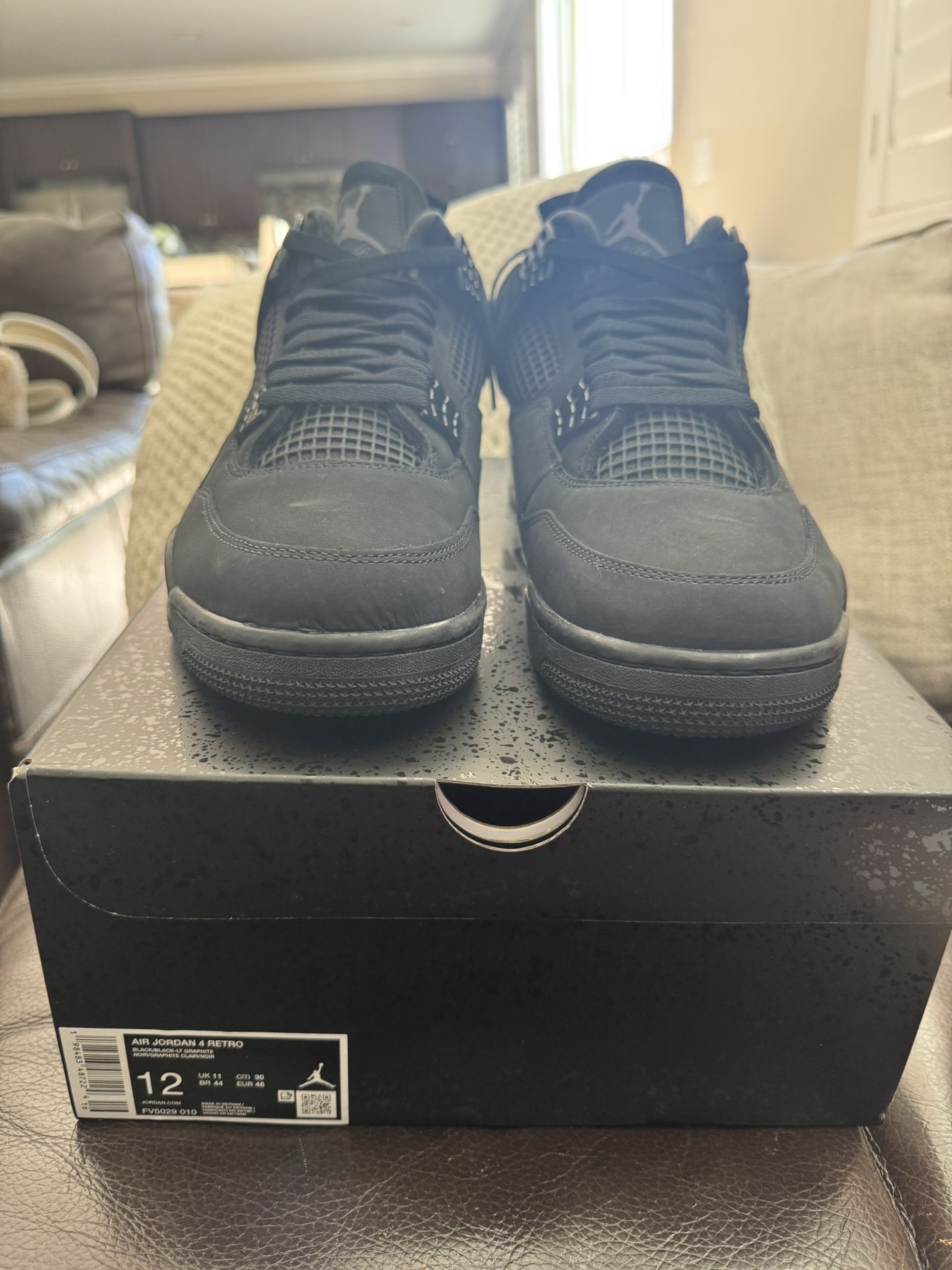 Jordan 4 Retro Black Cat (2025)