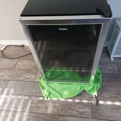 Small Fridge, Mini Fridge, Glass Door Fridge