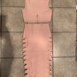 Blush Bodycon Matching Set