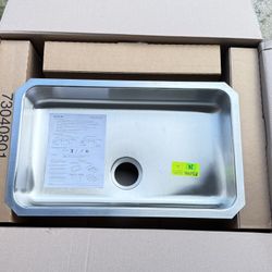 Elkay ELUHAD281655 Lustertone Undermount Single Basin Stainless Steel NEW