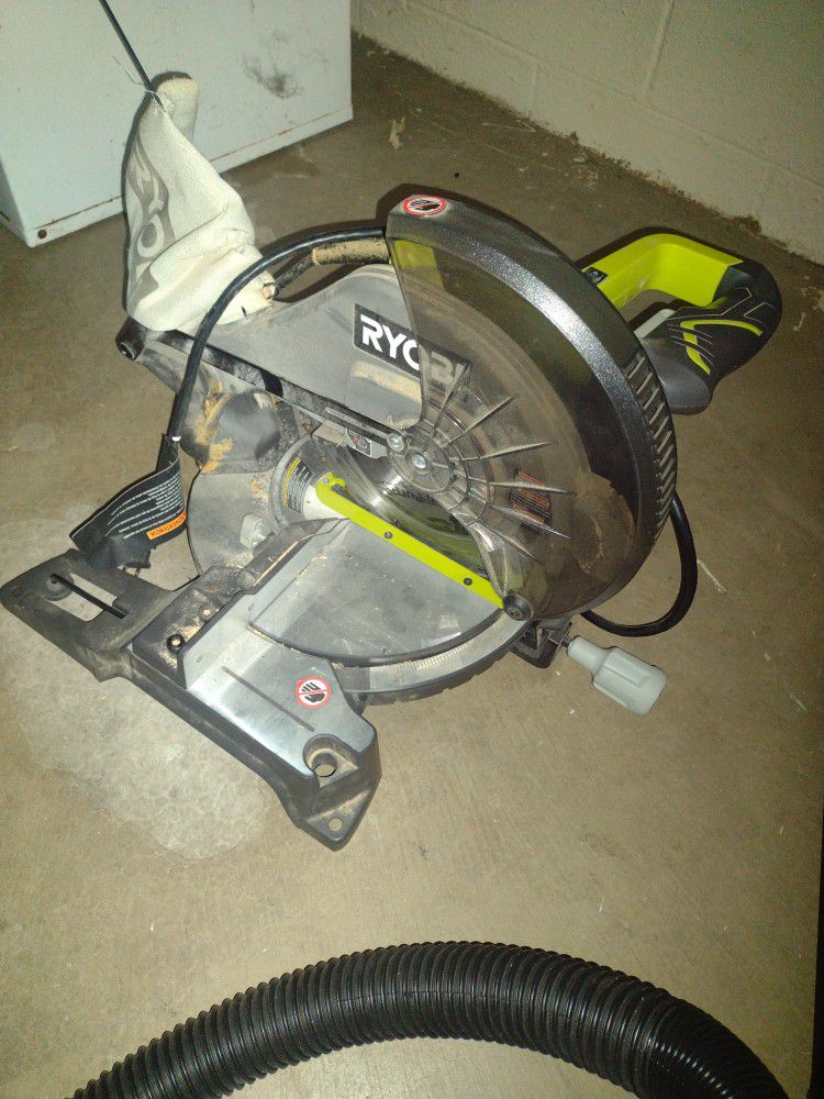 14 Amp Corded 10 in. Compound Miter Saw with LED Cutline Indicator for Sale  in Columbus, OH OfferUp