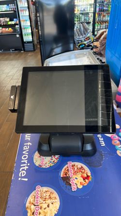 Touchscreen POS System / Cash Register Terminal with Card Reader