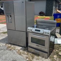 Stove And Fridge 