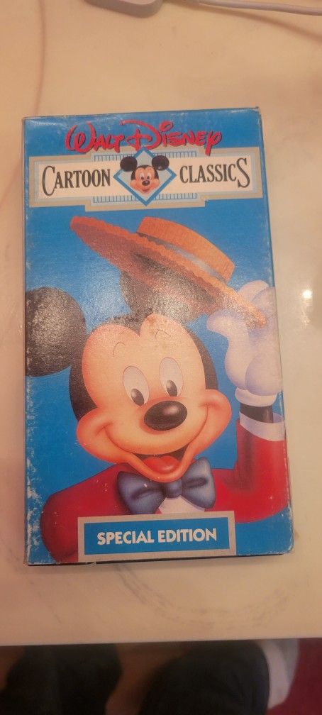 Vintage Mickey Mouse Vhs