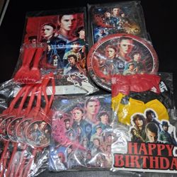 Stranger Things Party Supplies 