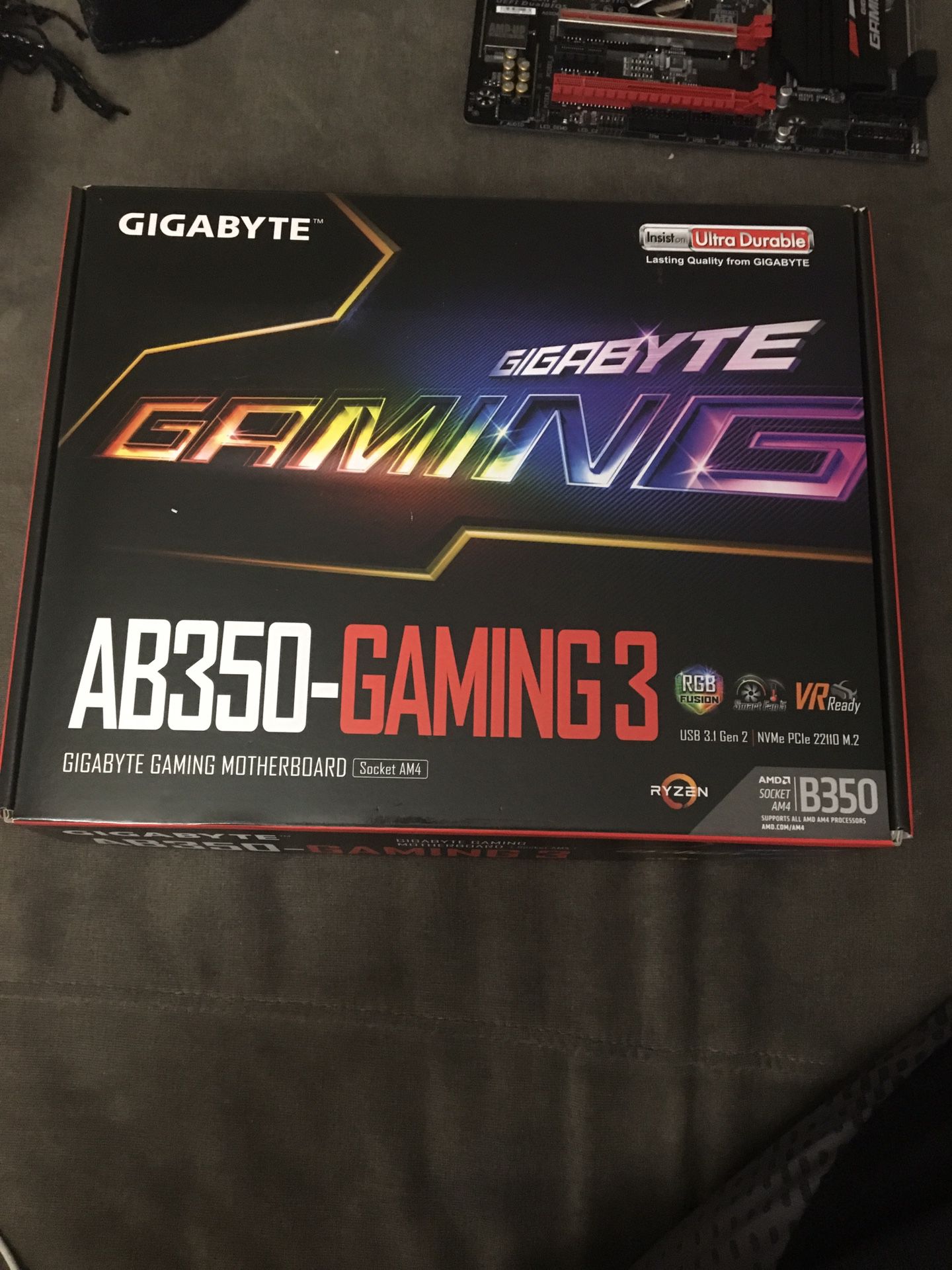 Gigabyte AB350 Gaming 3