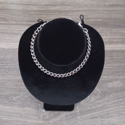 Double Curb Chain Bracelet