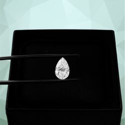 2.03 Ct Lab-grown Pear Shape Diamond With Certificate 