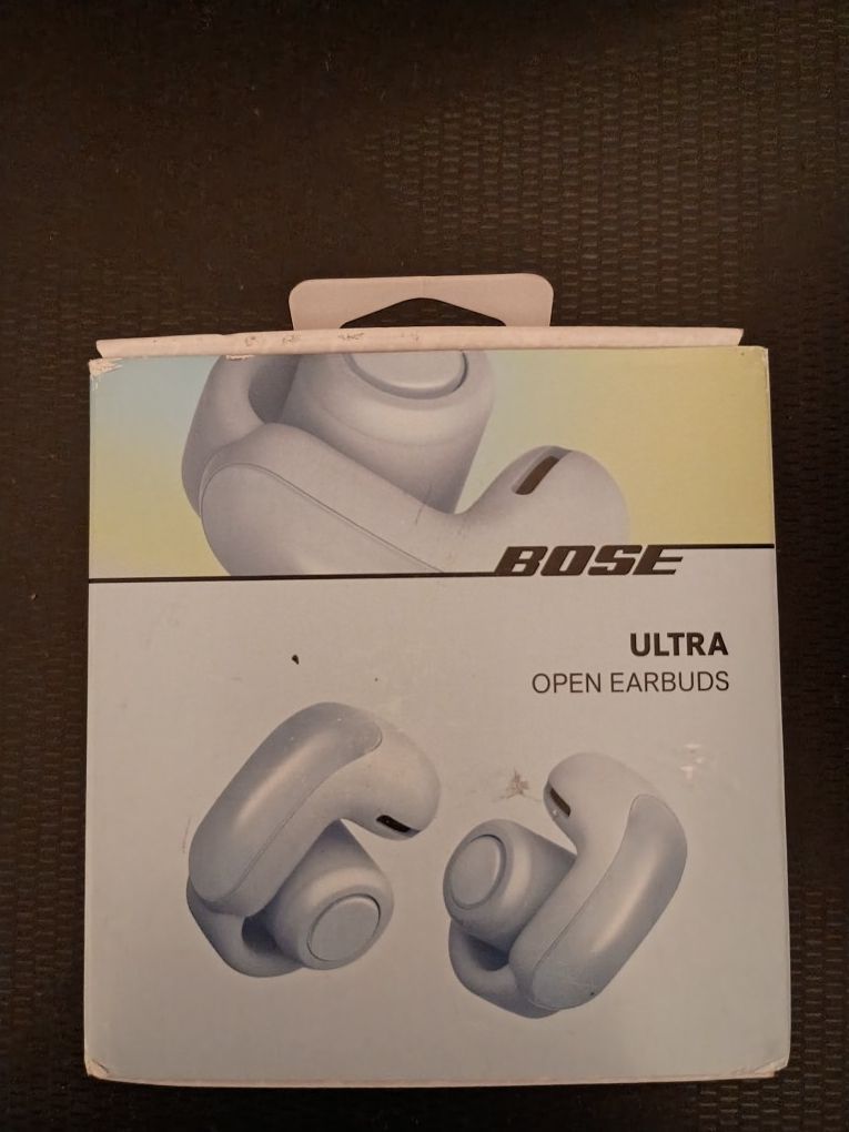 Baby Blue Bose Ultra Open Earbuds