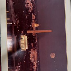 Large photo print of Washington DC/Tidal Basin at night