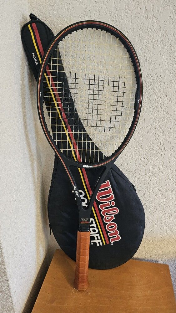 Wilson Pro Staff 85 Very Rare St. Vincent Tennis Racquet 4 3/8 Cap code JIIQ