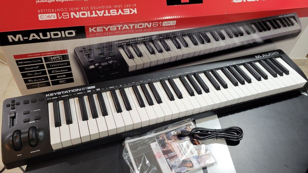 M Audio Keystation 61 Mk3 Keyboard