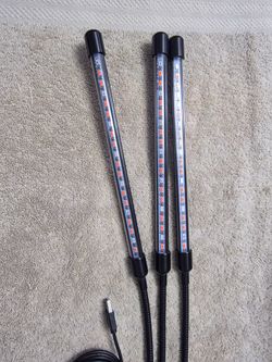 USB LED Grow Light Bars Set of 3