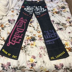 Graphic Vintage Von Dutch Jeans