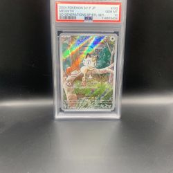 PSA 10 Meowth (JP)  Scarlet And Violet Promo