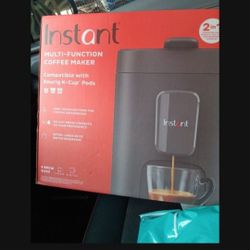 Instant Pot Coffee Maker. New In Box. Uses Keurig Or Nespresso Pods.  