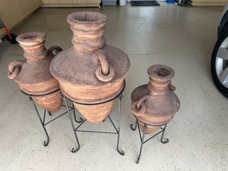 Large Terracotta Pots